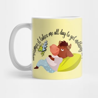 SOMETIMES IT TAKES ME ALL DAY - Bull Mug